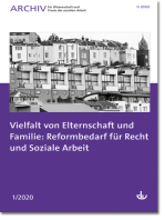 Vielfalt von Elternschaft und Familie: Reformbedarf für Recht und Soziale Arbeit: Ausgabe 1/2020 - Archiv für Wissenschaft und Praxis der sozialen Arbeit