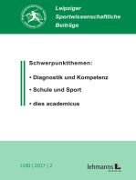 Leipziger Sportwissenschaftliche Beiträge: Jahrgang 58 (2017) Heft 2