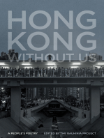 Hong Kong without Us: A People's Poetry