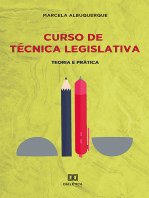 Curso de Técnica Legislativa: teoria e prática