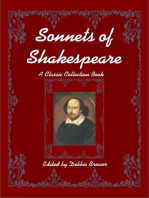 Sonnets of Shakespeare, a Classic Collection Book