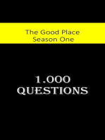 The Good Place First Season : 1,000 Questions