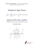 Appunti di Meccanica Analitica