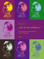 Ich ist ein anderer: Die deutschsprachige Rezeption Arthur Rimbauds