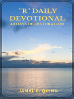 R Daily Devotional: 40 Days of Restoration