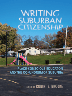 Writing Suburban Citizenship: Place-Conscious Education and the Conundrum of Suburbia