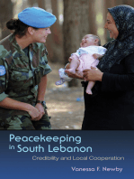 Peacekeeping in South Lebanon: Credibility and Local Cooperation