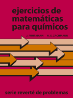 Ejercicios de matemáticas para químicos