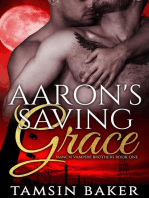 Aaron's Saving Grace - M/M Vampire Romance