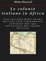 Le colonie africane Una raccolta delle norme sull'ordinamento coloniale dal 1912 all'avvento del regime fascista