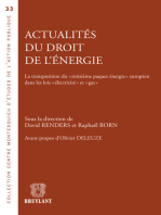 Actualités du droit de l'énergie: La transposition du "troisième paquet énergétique" européen dans les lois "électricité" et "gaz"