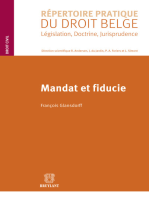 Mandat et fiducie