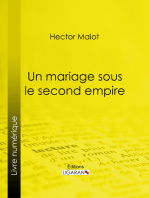 Un mariage sous le second Empire