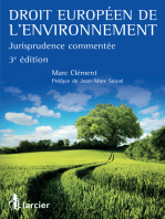 Droit européen de l'environnement: Jurisprudence commentée
