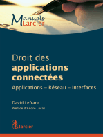 Droit des applications connectées: Applications – Réseau – Interfaces