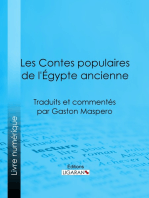 Les Contes populaires de l'Égypte ancienne: Traduits et commentés par Gaston Maspero