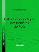 Histoire anecdotique des barrières de Paris