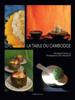 La table du Cambodge: Livre de cuisine