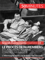 Le procès de Nuremberg et la notion de crime contre l'humanité: L’Allemagne nazie sur le banc des accusés