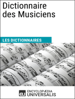 Dictionnaire des Musiciens: Les Dictionnaires d'Universalis
