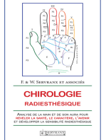 Chirologie radiesthésique: Analyse de la main et de son aura