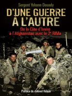 D'une guerre à l'autre: De la Côte d'Ivoire à l'Afghanistan avec le 2e RIMa
