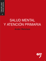 Salud mental y atención primaria: Entender el malestar