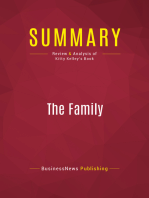 Summary: The Family: Review and Analysis of Kitty Kelley's Book