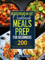 Mediterranean Diet Cookbook Meals Prep for Beginners