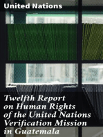 Twelfth Report on Human Rights of the United Nations Verification Mission in Guatemala