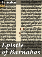 Epistle of Barnabas