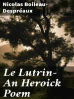 Le Lutrin—An Heroick Poem