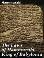 The Laws of Hammurabi, King of Babylonia