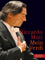 Mein Verdi: Aus dem Italienischen von Michael Horst