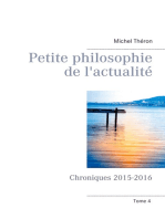 Petite philosophie de l'actualité: Chroniques 2015-2016