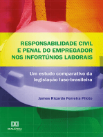 Responsabilidade civil e penal do empregador nos infortúnios laborais :: um estudo comparativo da legislação luso-brasileira