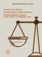 Acesso à Justiça e Equilíbrio Democrático: intercâmbios entre Civil Law e Common Law - Volume 2