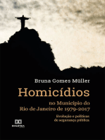 Homicídios no Município do Rio de Janeiro de 1979-2017