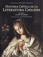 Historia crítica de la literatura chilena: Volumen I. La era colonial
