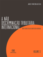 A Não Discriminação Tributária Internacional: uma Perspectiva do Instituto no Brasil - Volume 2