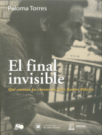 El final invisible: Qué cuentan los cuentos de Julio Ramón Ribeyro