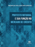 Protesto notarial e sua função no mercado de crédito