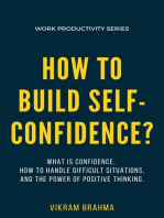 How To Build Self-Confidence?