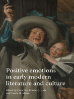 Positive emotions in early modern literature and culture