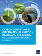 Carbon Offsetting in International Aviation in Asia and the Pacific: Challenges and Opportunities