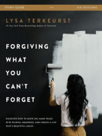 Forgiving What You Can't Forget Bible Study Guide