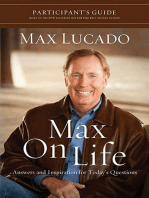 Max On Life DVD-Based Bible Study Participant's Guide: Answers and Insights to Your Most Important Questions