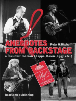 Anecdotes from Backstage: A musicbiz memoir