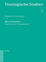 Was ist Glaube?: Paulinische Perspektiven