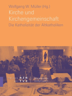 Kirche und Kirchengemeinschaft: Die Katholizität der Altkatholiken (Christkatholiken)